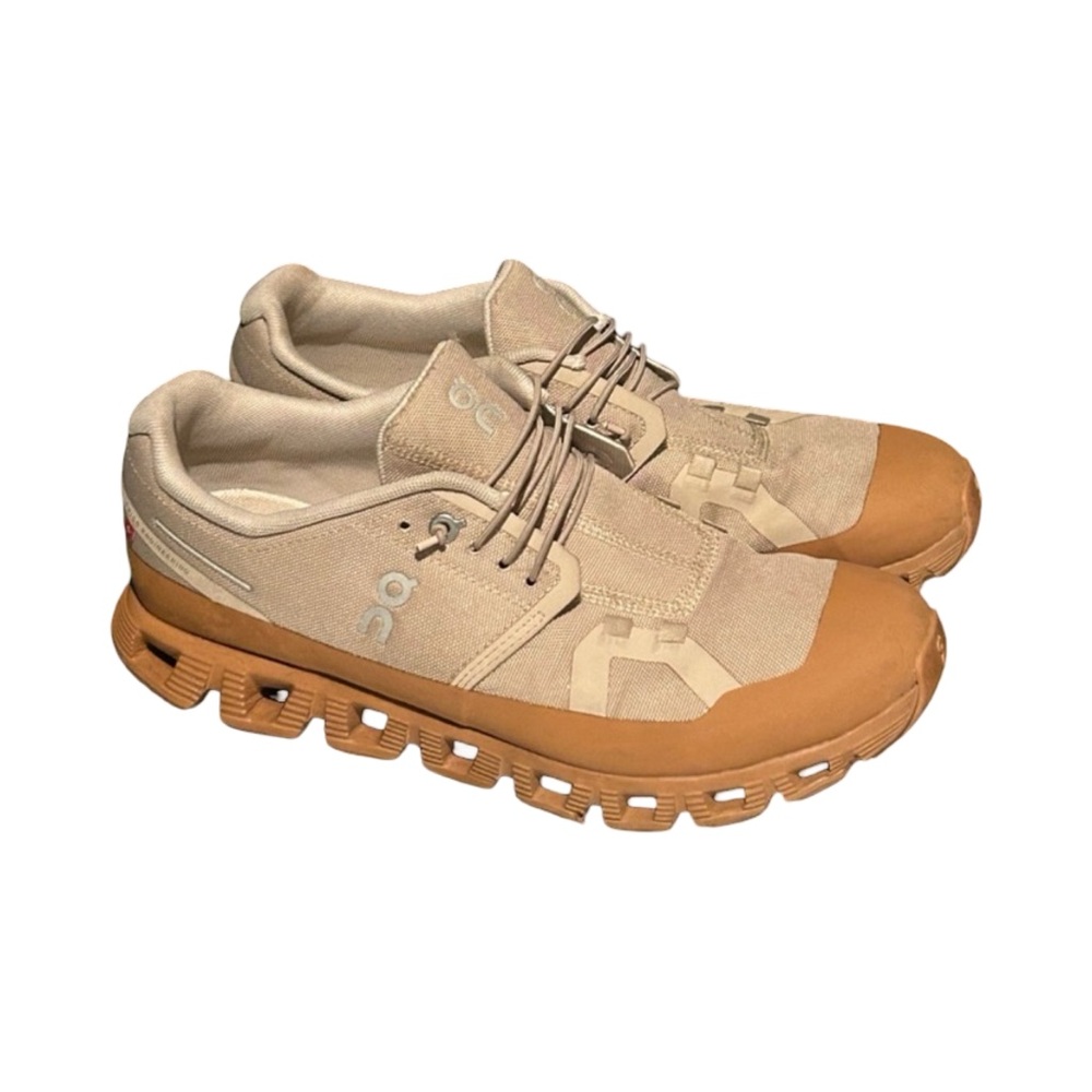On Cloud 5 “Sand | Gum” Women’s Running Sneakers EU 42 US 10 Unisex Shoes 🔥